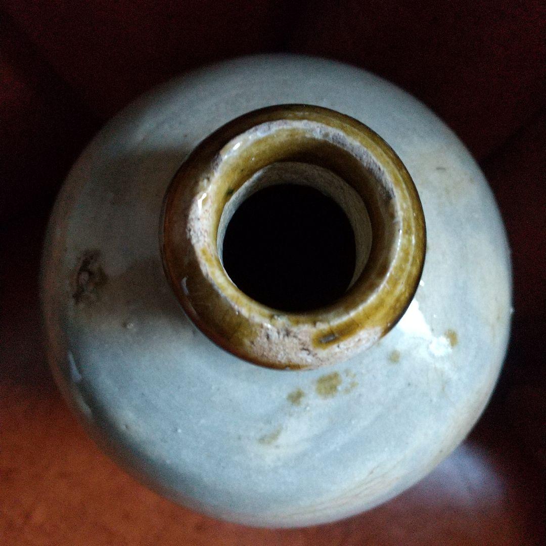 黄瀬戸徳利 御本瓶【江戸後期】