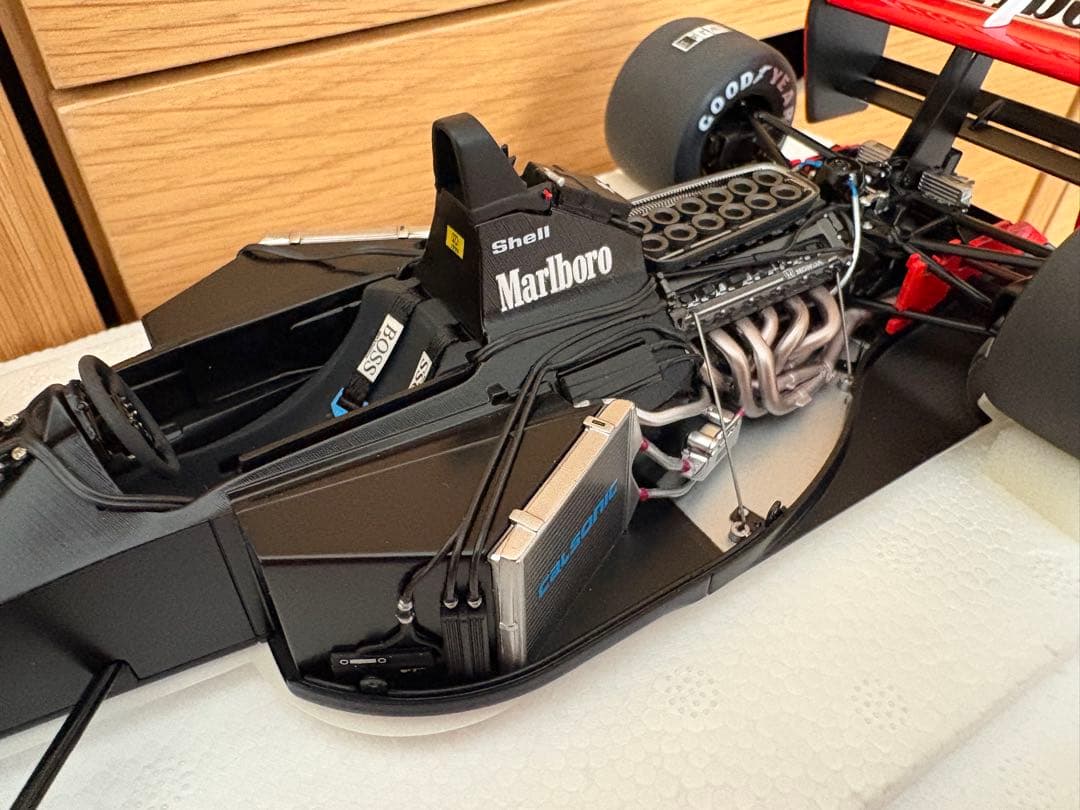 AUTOart1/18マクラーレンMP4/6マルボロデカールカスタム