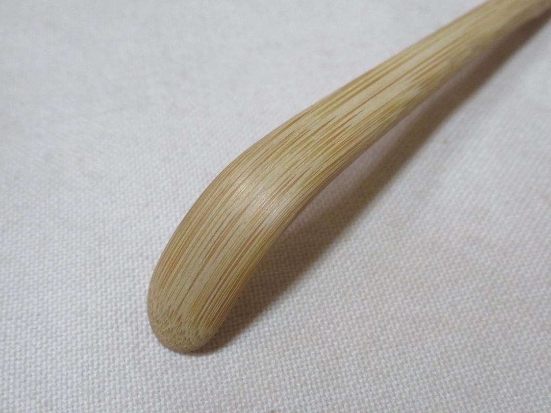 茶道具　竹茶杓　堀内宗完書付　梅衣　表千家