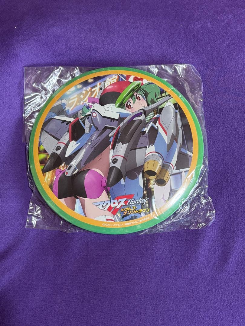 マクロスF 特大缶バッジセット