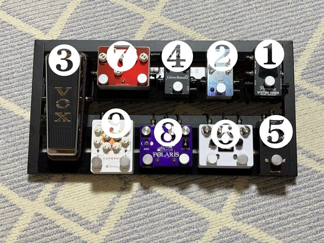 エフェクターボード　エフェクターセット　エレキギター