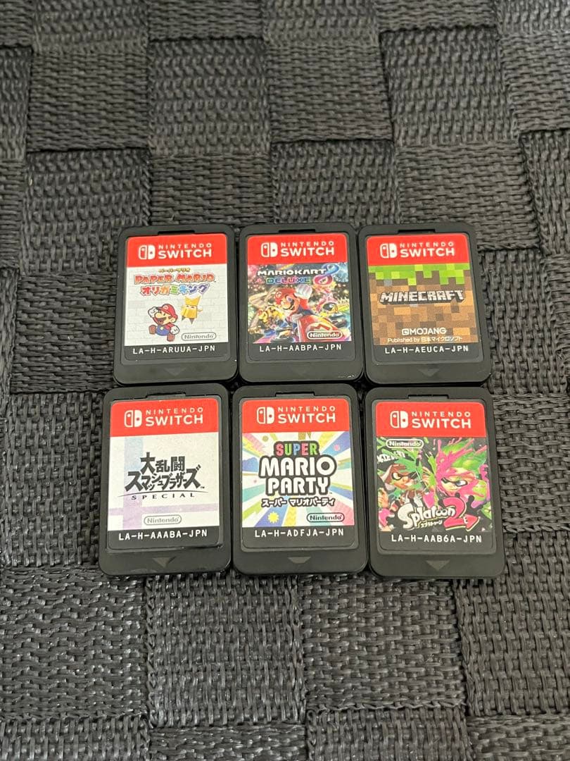 Nintendo Switch 本体 マリオカラー ソフト6本セット