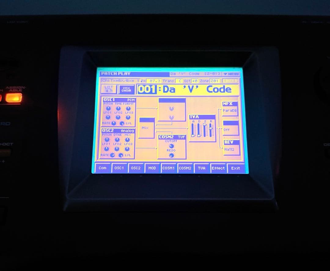 【動作良好】Roland V-SYNTH シンセサイザー ローランド