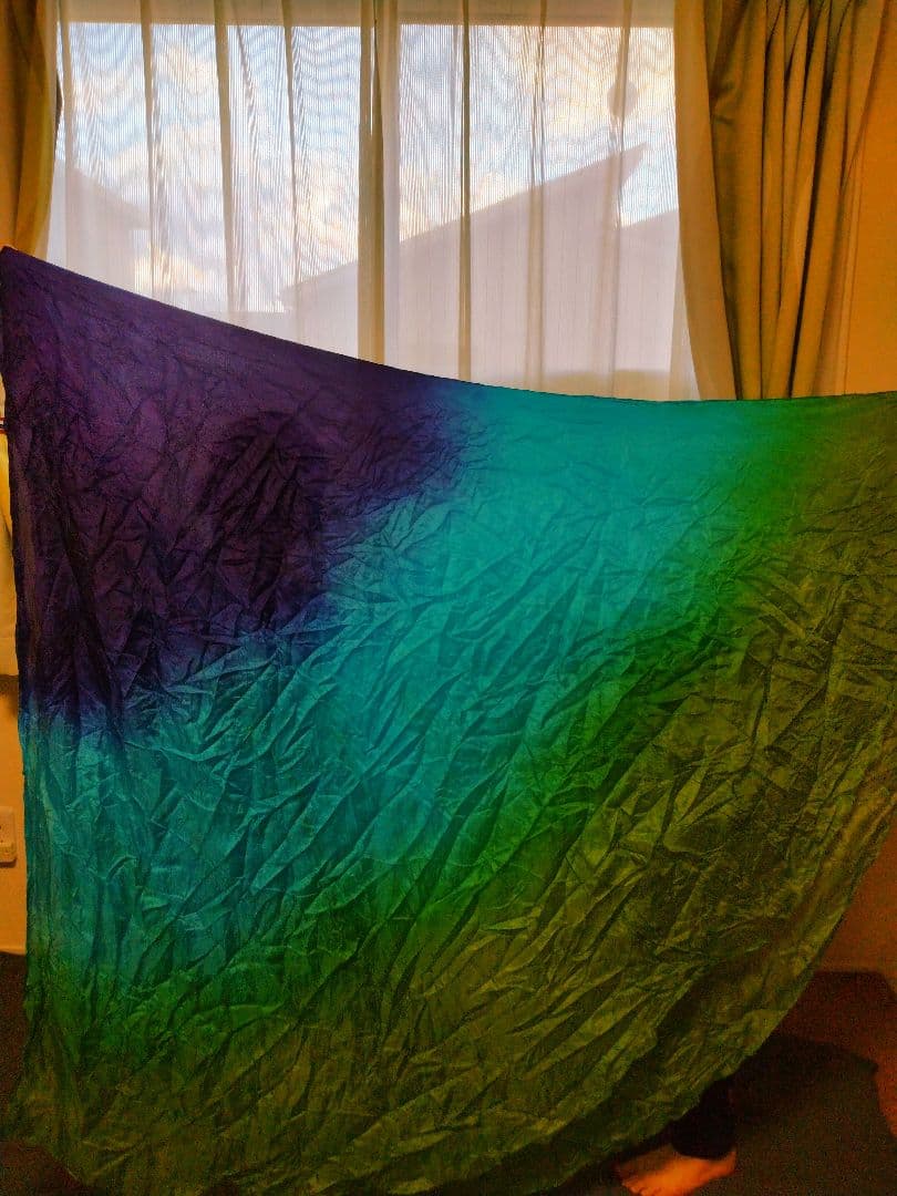 Akaiダブルベール ベリーダンス 大きめ