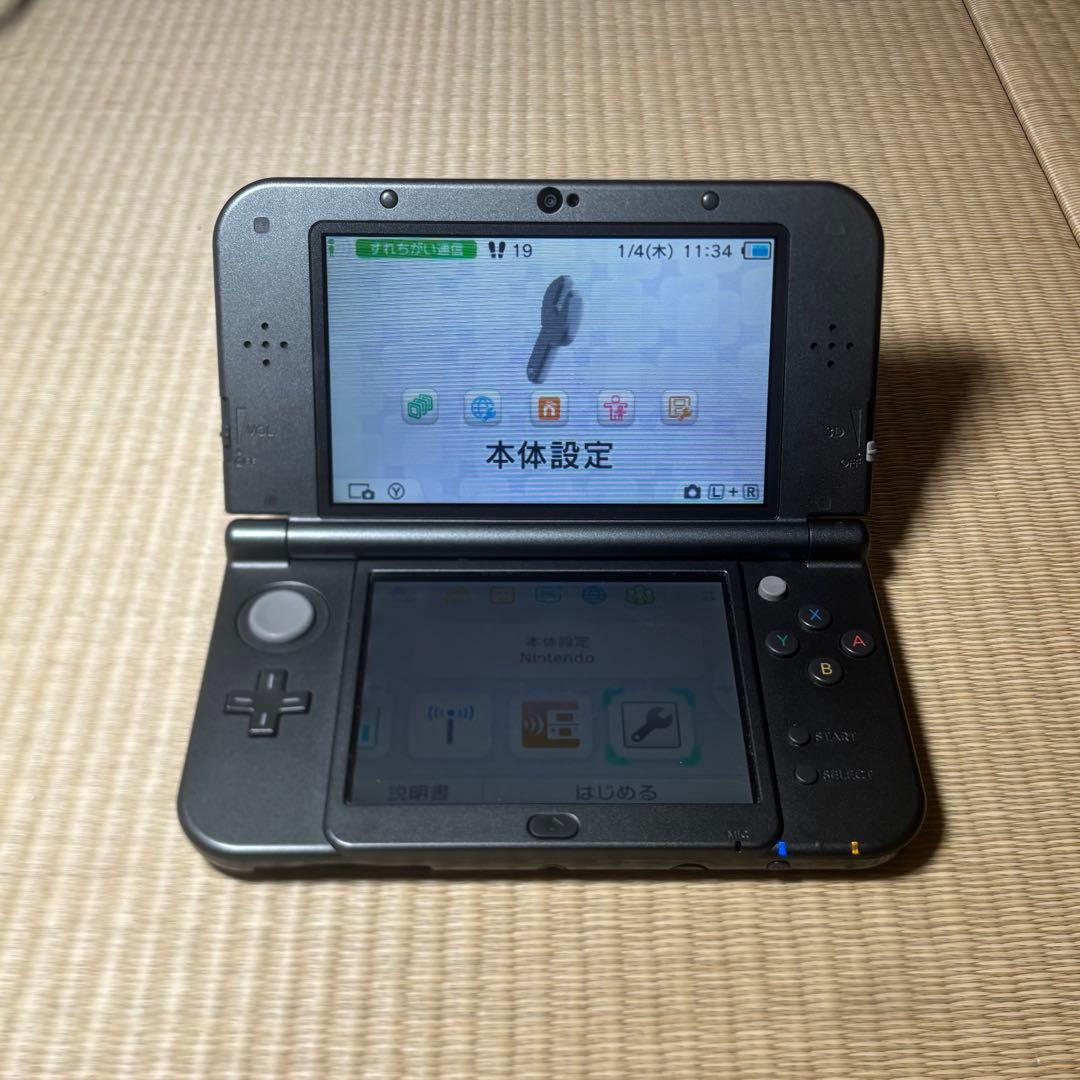 美品 New Nintendo 3DS LL ニンテンドー ブラック 動作良好