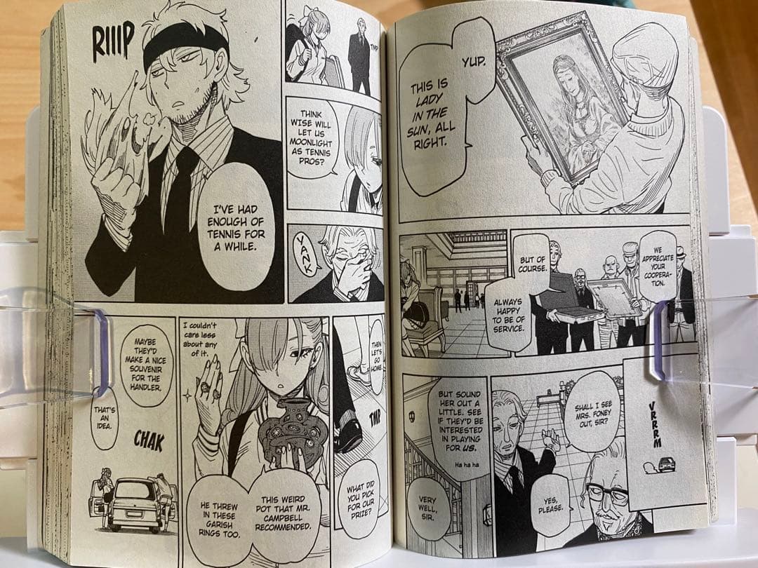 スパイファミリー SPY FAMILY 1-8巻セット　英語版