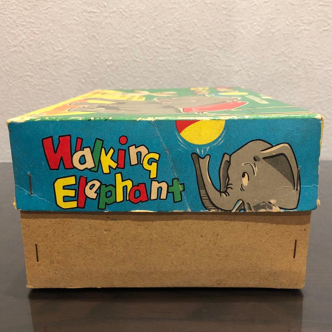 マスダヤ　1960年代製　Walking Elephant ブリキ 増田屋　当時