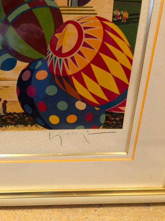 ヒロヤマガタ　絵画　コートヤードファウンテン