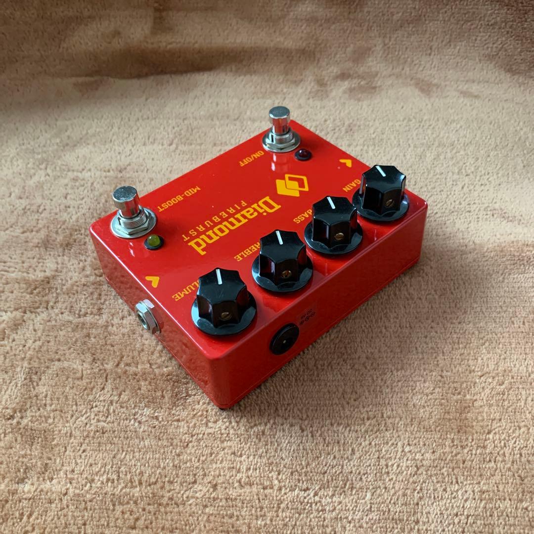 ギター DIAMOND Guitar Pedal FIRE BURST
