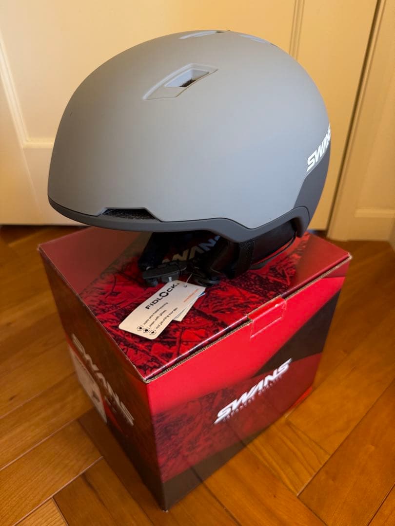 SWANS スノーボードヘルメット HSF-241 P1 GreyBlack L