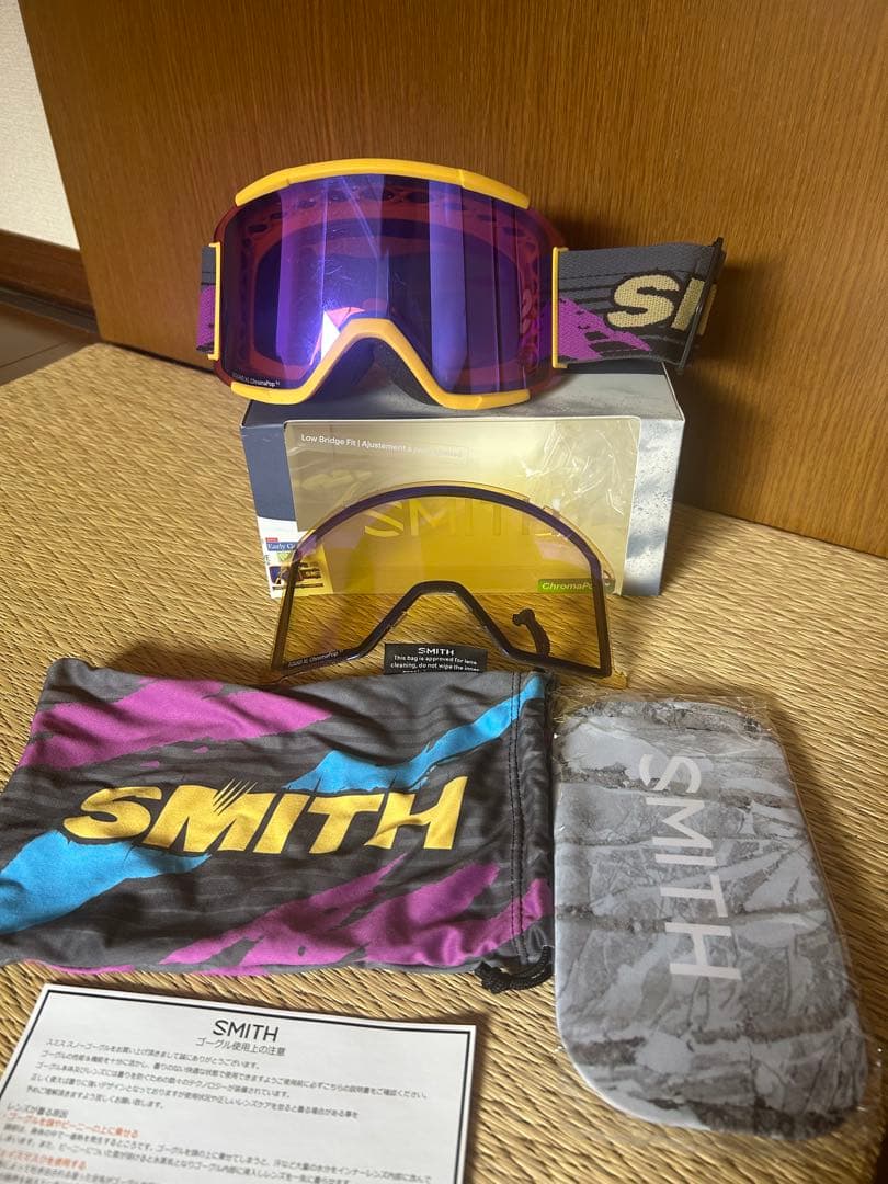 SMITH Squad XL Citrine Archive ゴーグル