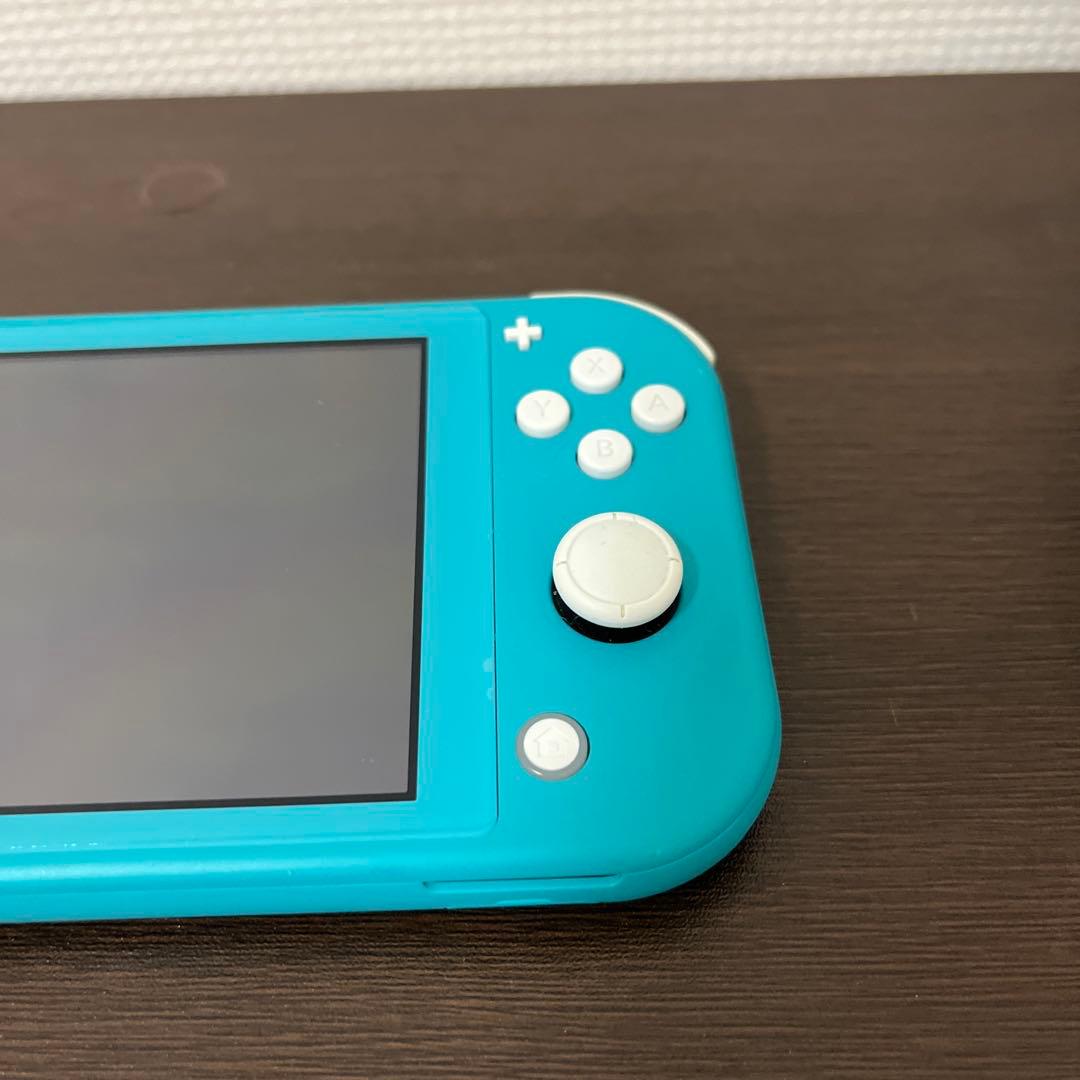Nintendo Switch Lite ターコイズ　箱あり　充電器なし