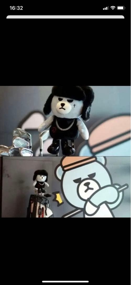 【新品・未使用】BIGBANG ジヨン g-dragon ゴルフ ヘッドカバー