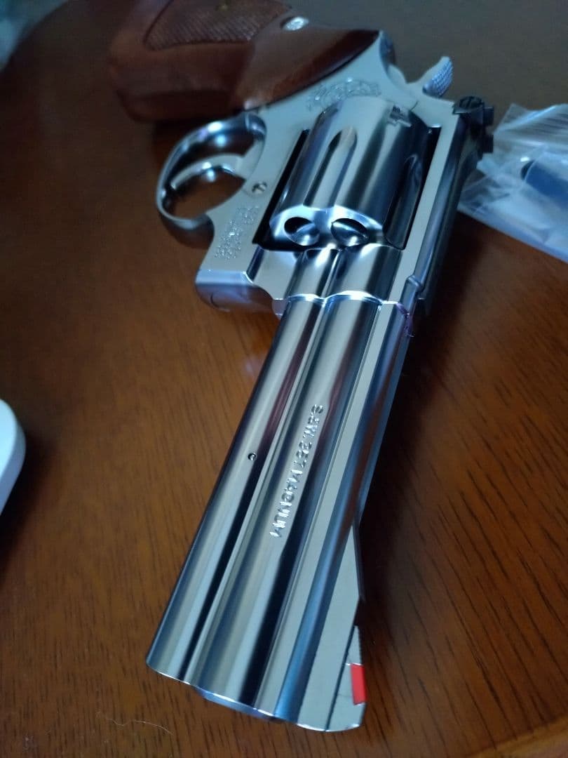 マルシン　m686 4インチ　シルバーABS モデルガン