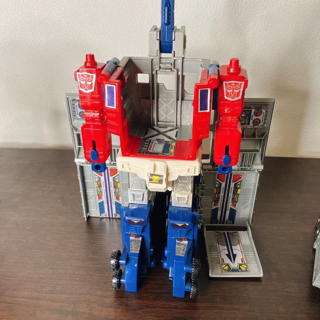 トランスフォーマー G1 コンボイ & スーパージンライ 現状品 欠品あり