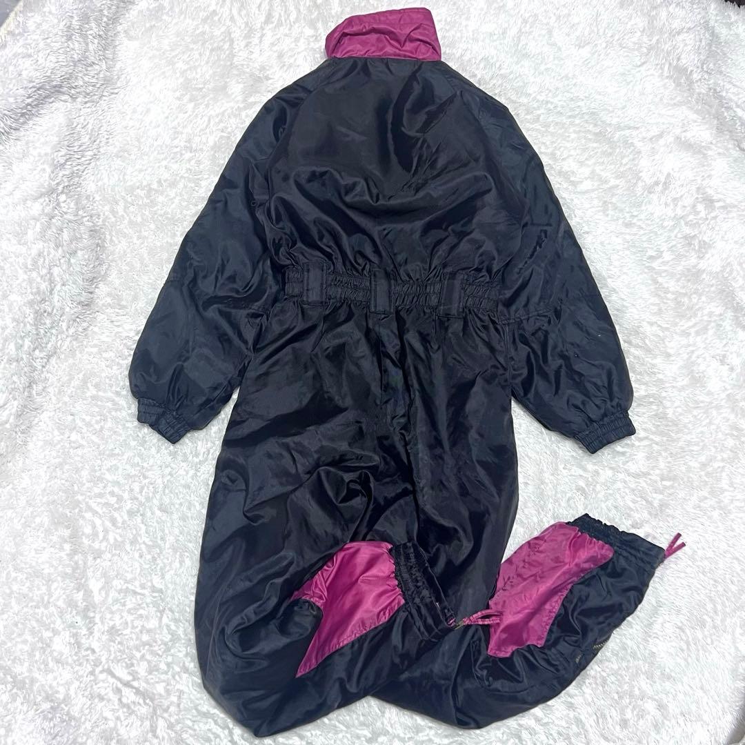 ヴィンテージ スキーウェア　つなぎ　オールイン　スノーウェア　大きいサイズ