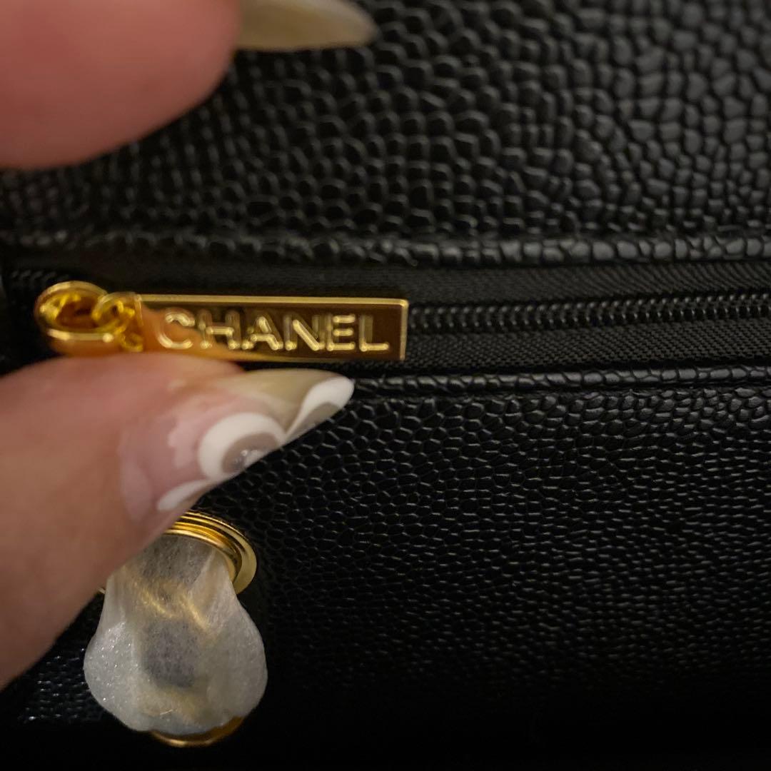 CHANELノベルティ キャビアスキン