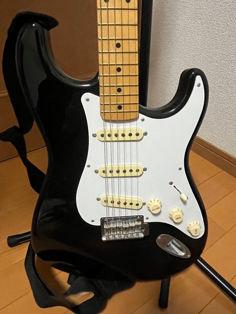 山*口様 Fender ストラトキャスター ブラック、ソフトケース、その他付属品