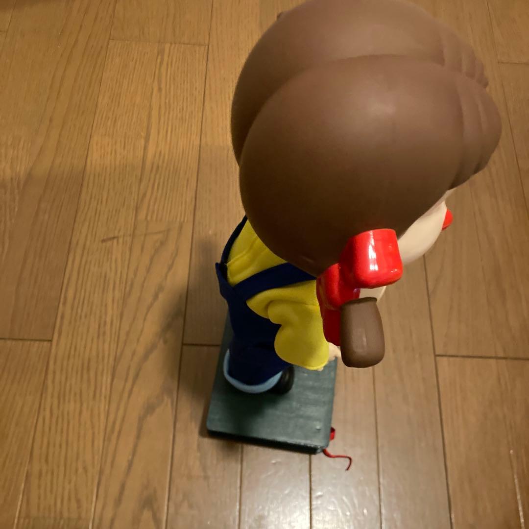 不二家　ダンシングペコちゃん　人形　ジーンズ　未使用