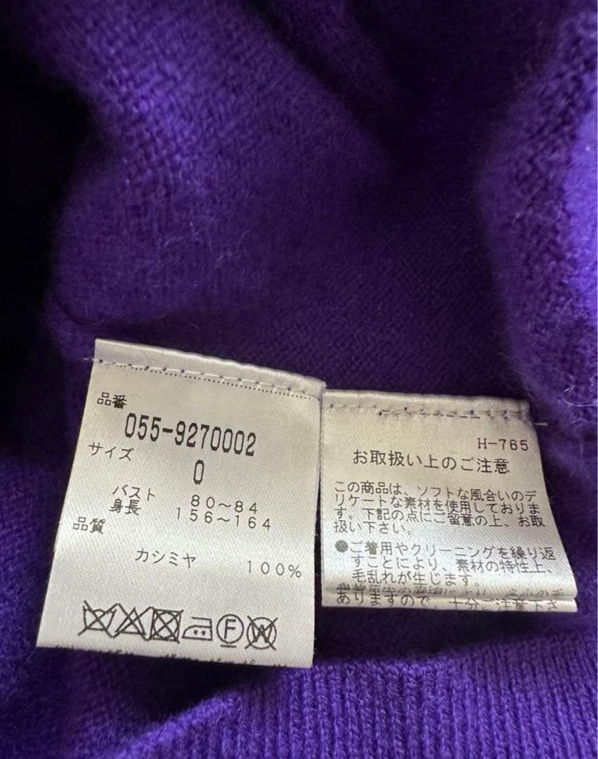 パーリーゲイツ　カシミヤ100% レディースセーター