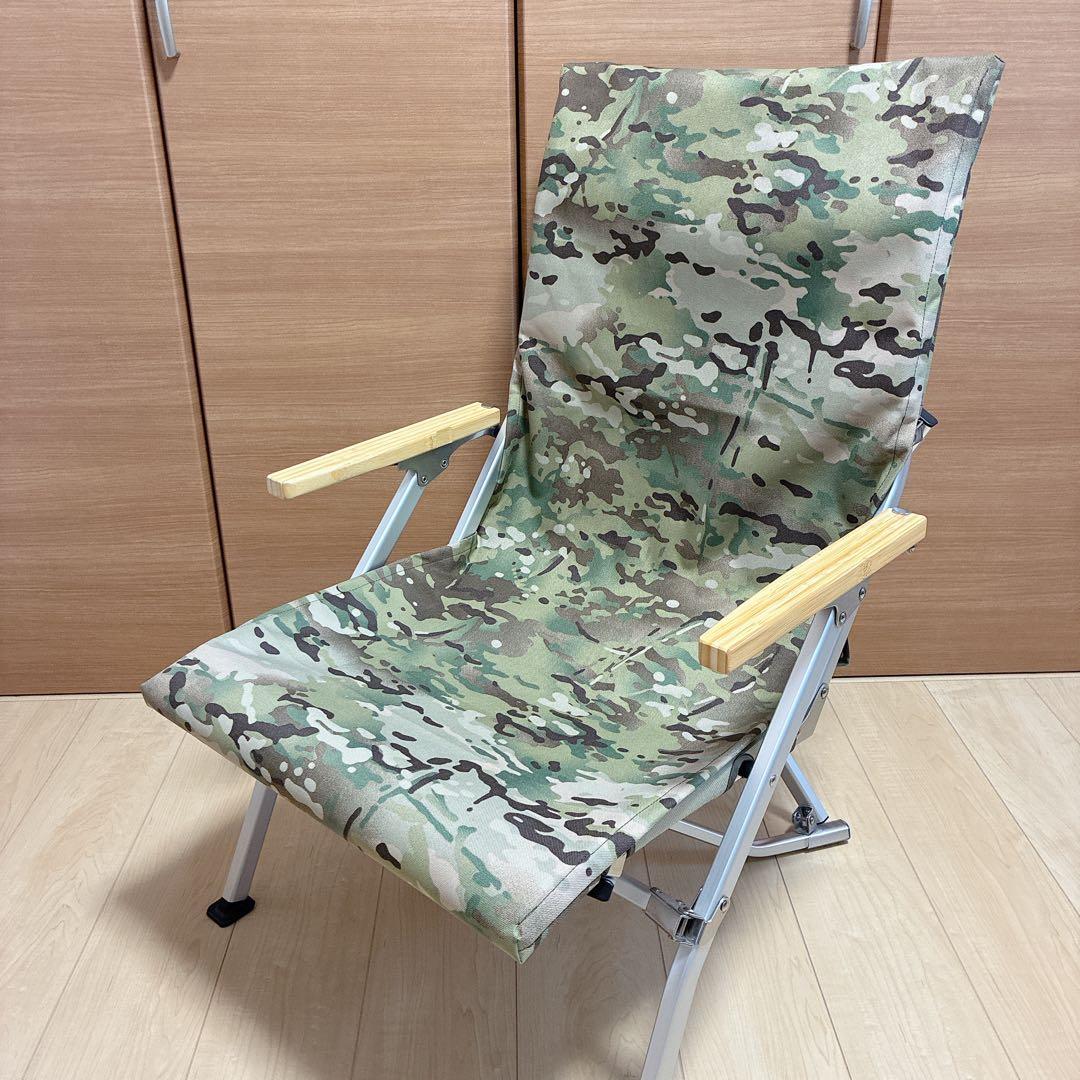 専用出品　シートカバー　ローチェア30 スノーピーク 迷彩　コーデュラ　ナイロン