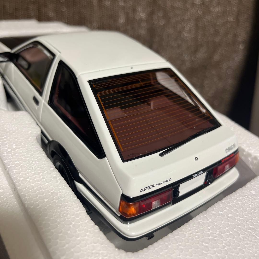 当時物オートアートAUTOart頭文字D 1/18 AE86プロジェクトD