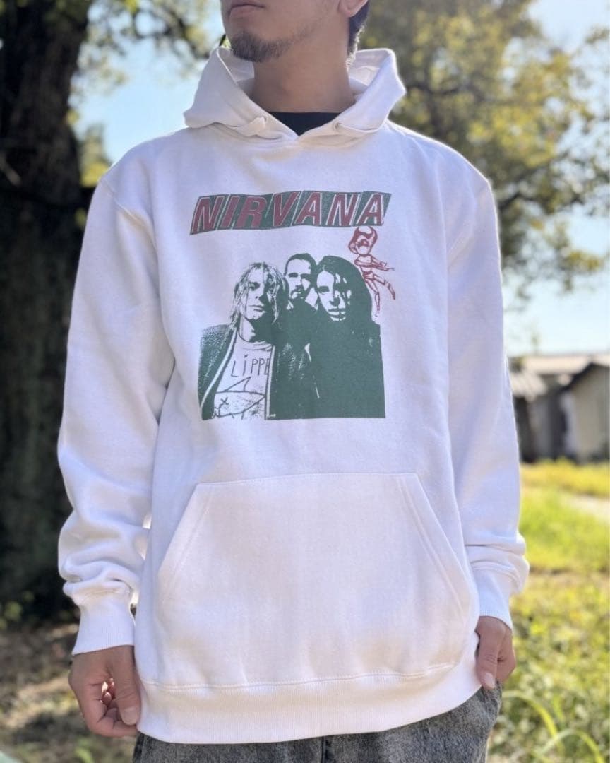 新品未使用 NIRVANA / Flipper プルオーバーパーカー Mサイズ