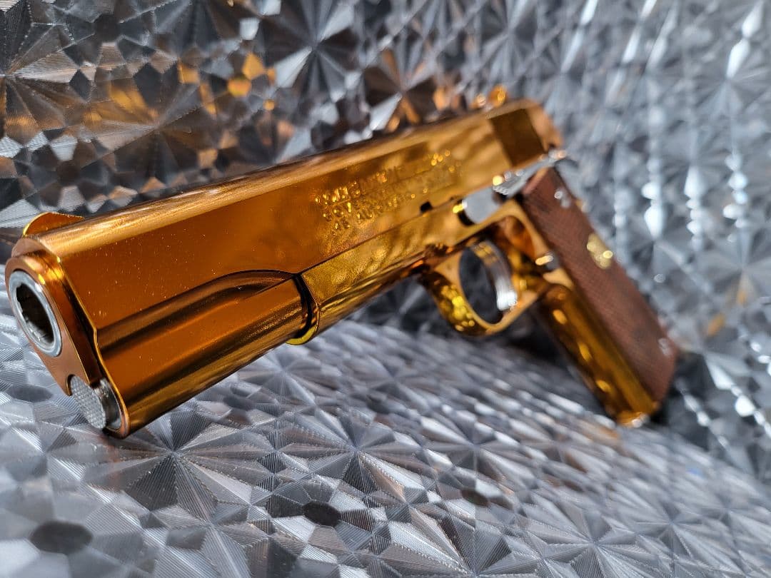 金！ゴールド！！　ガバメント　m1911　東京マルイ　GBB　検　ハイキャパ