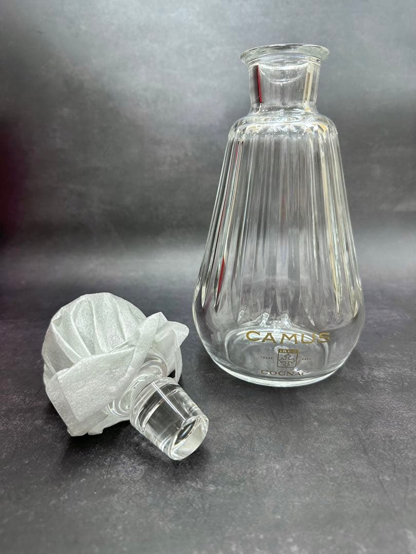 【⭐️蔵出し激レア❣️未使用⭐️】CAMUS Baccarat クリスタル デキャンタ