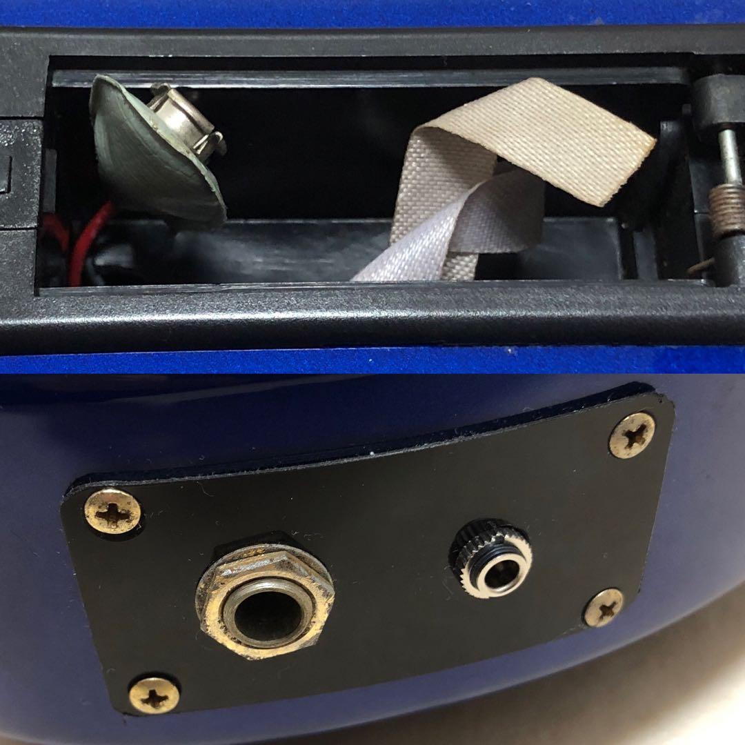 【美品】ZO-3C メタリックブルー アンプ内蔵ミニギター