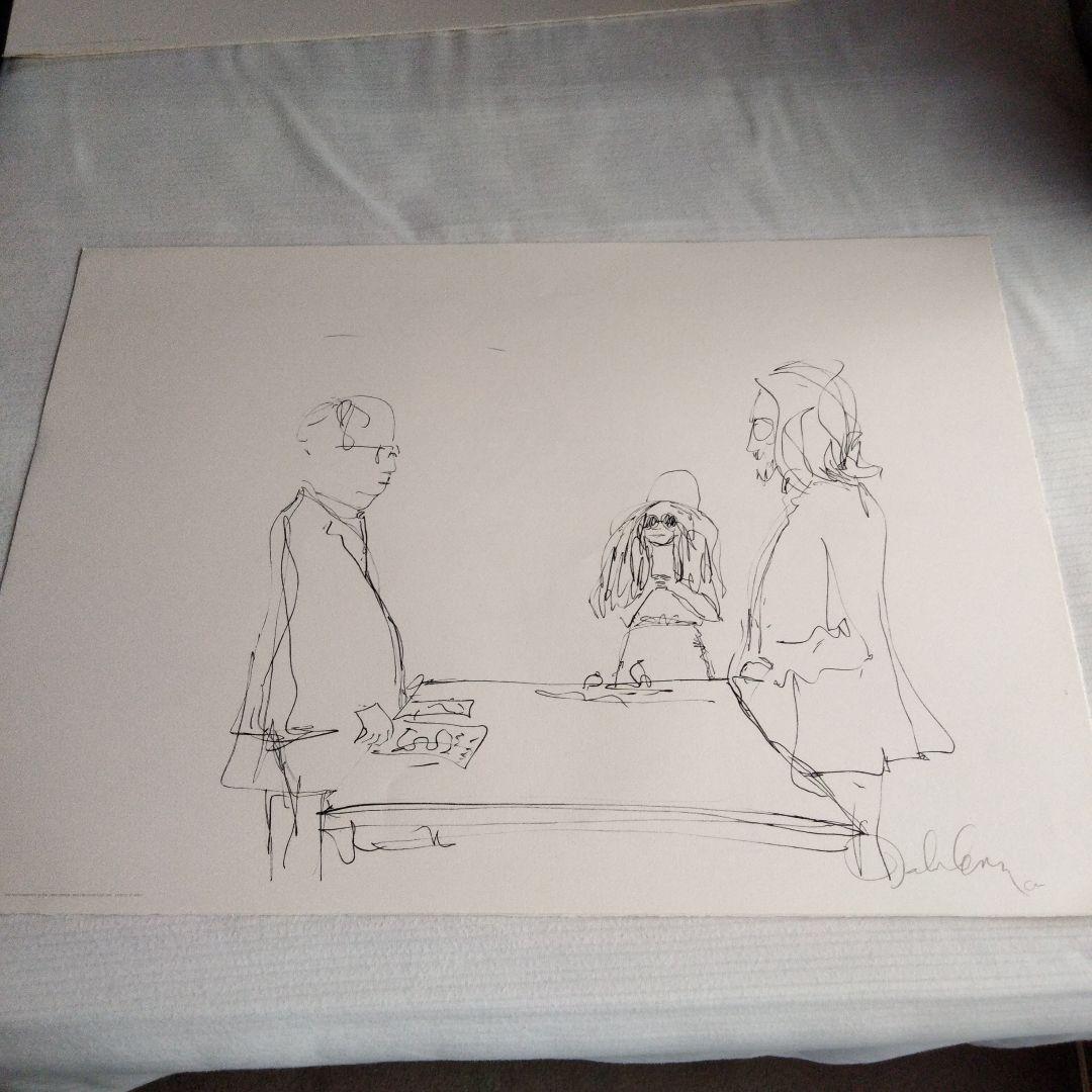 ジョン・レノンバックワンエキシビション1983のプロモーション用ポスター他