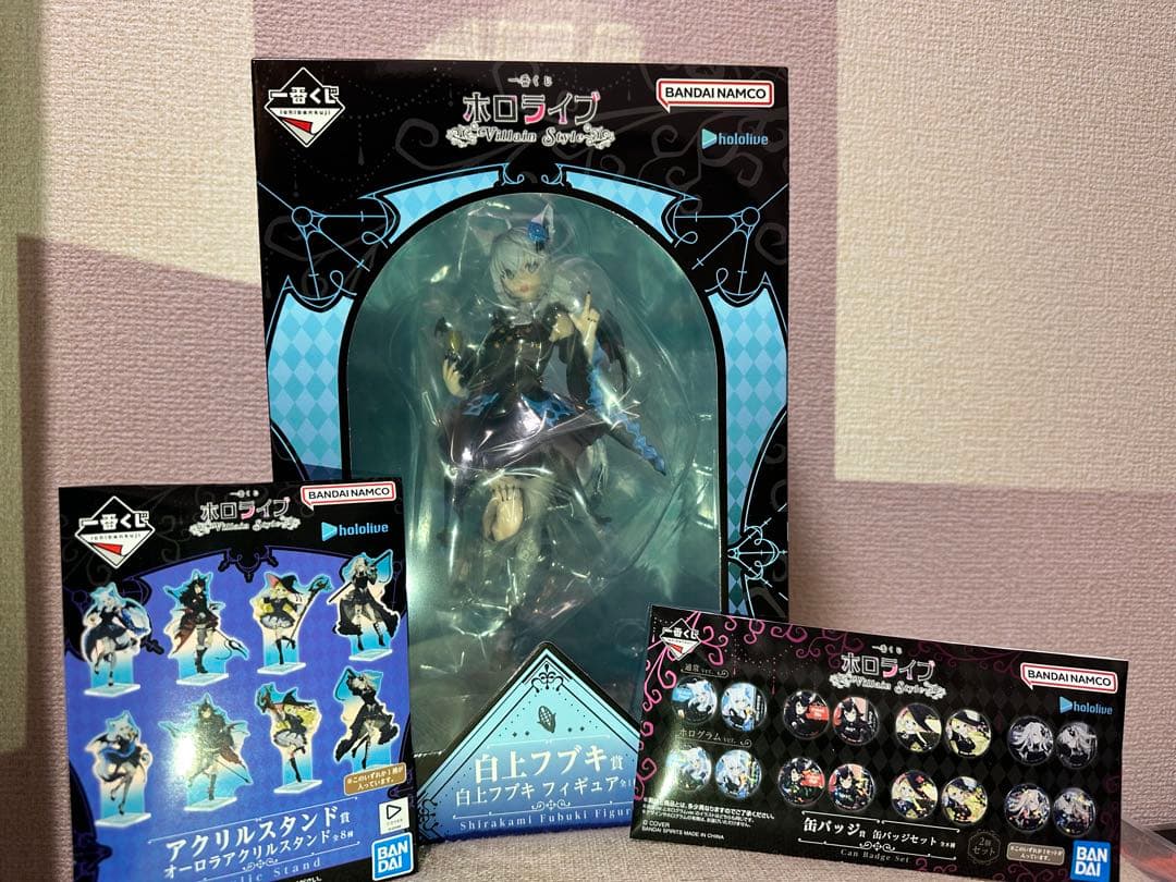 【一番くじ ホロライブ Villain Style】白上フブキ フィギュア