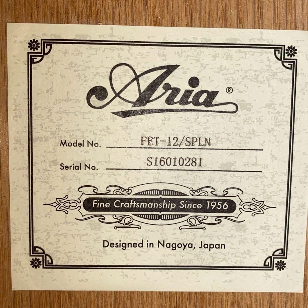 アリア12弦 FET-12/SPL　アコースティックギター