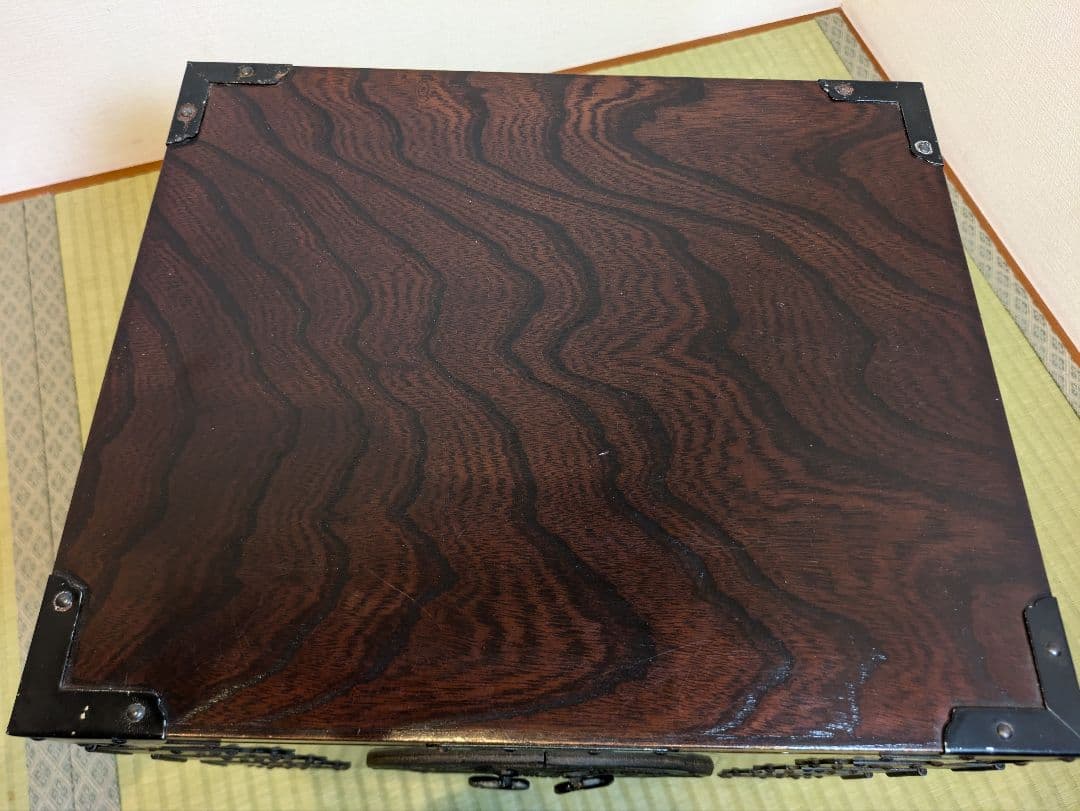 和箪笥 小箪笥 鉄金具 チェスト 整理タンス アンティーク