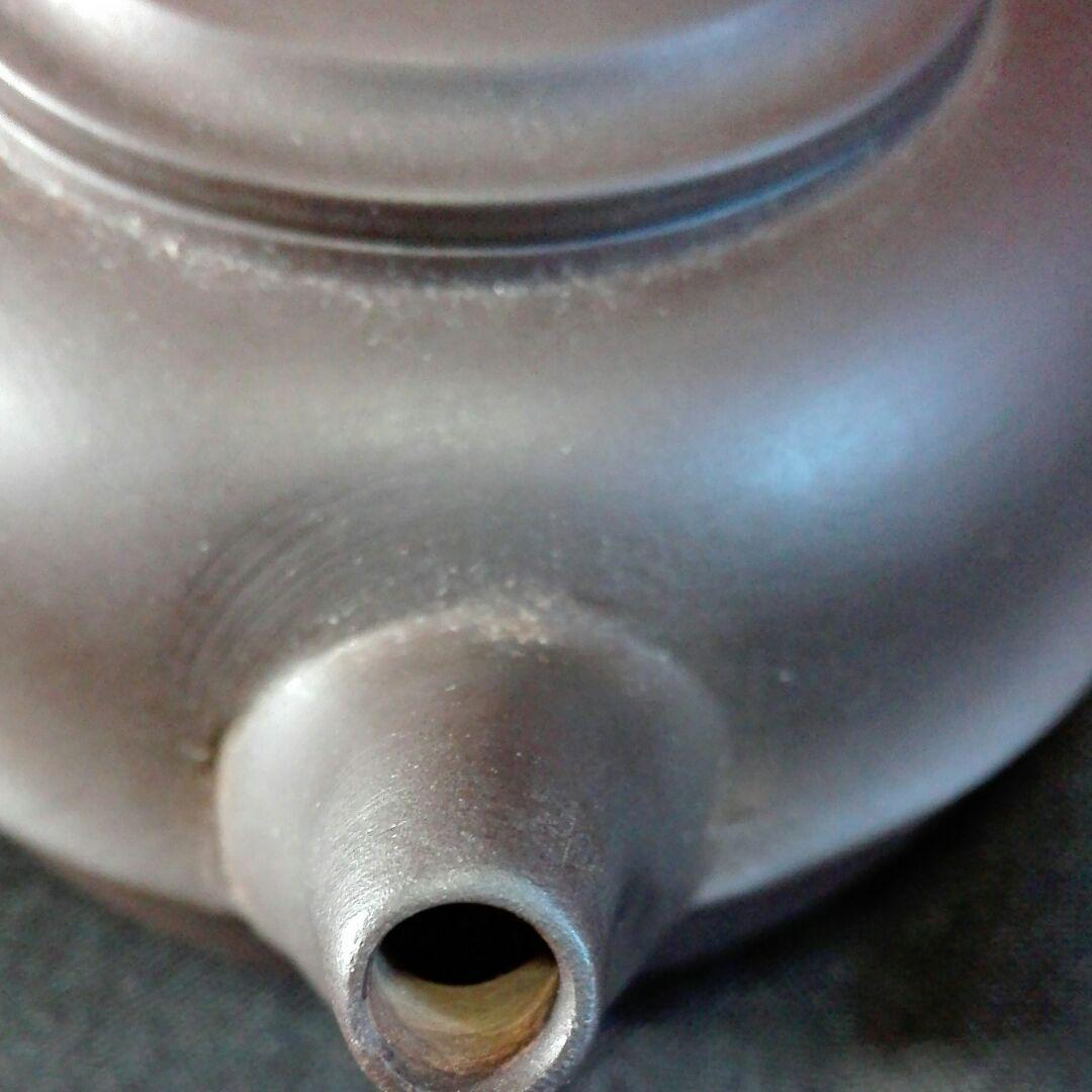 陶芸、急須。茶道。「中国宣興」の銘。中古。その⑤。