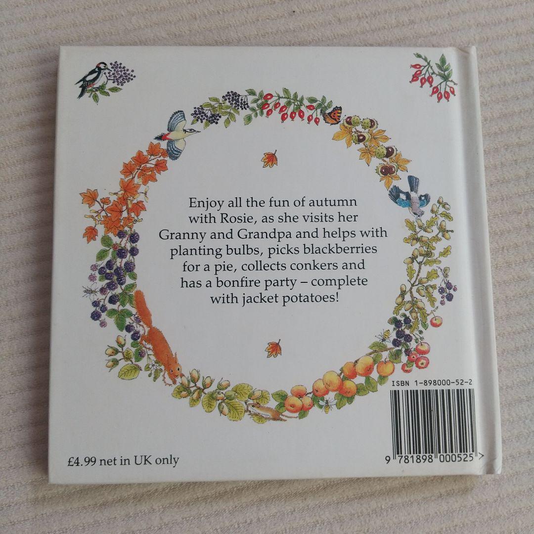 英国絵本　小さな家　春夏秋冬 prue berthon