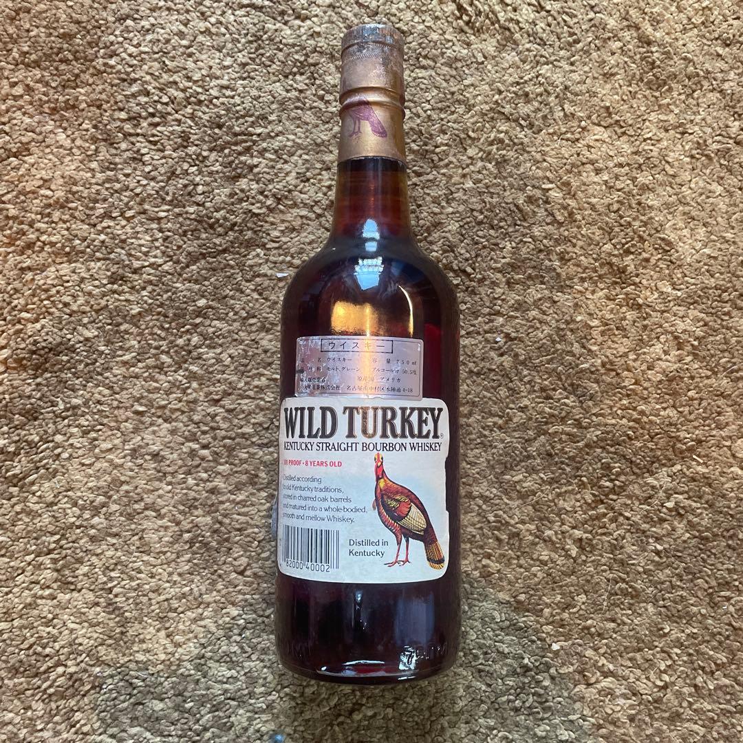 【未開栓】WILDTURKEY ワイルドターキー　8年　旧ラベル