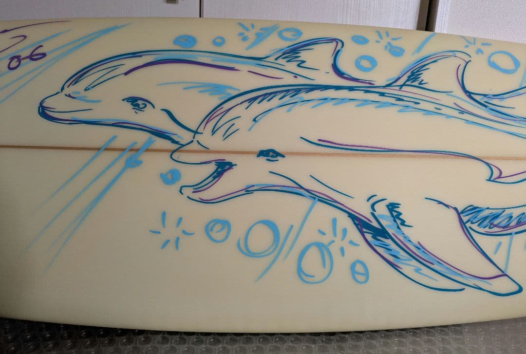 【原画】ラッセン／アートライブサーフボード2006