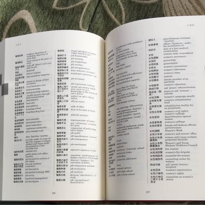 行政用語和英辞典