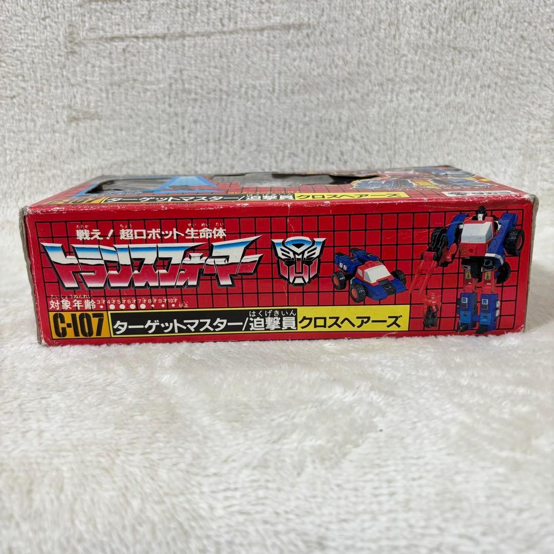 【希少品】旧タカラ トランスフォーマー C-107 クロスヘアーズ 80s