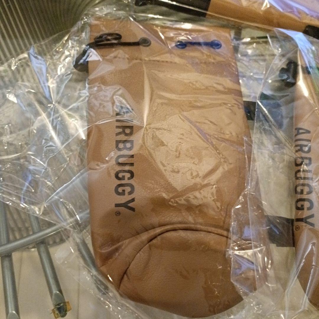 AIRBUGGY ドリンクホルダー フロントボードセット キャメル 新品 3点