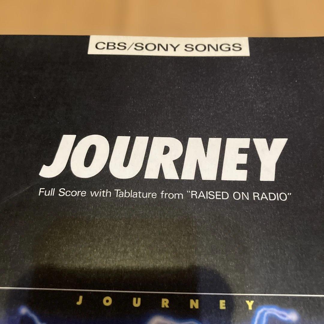 ジャーニー レイズドオンレディオ バンドスコア