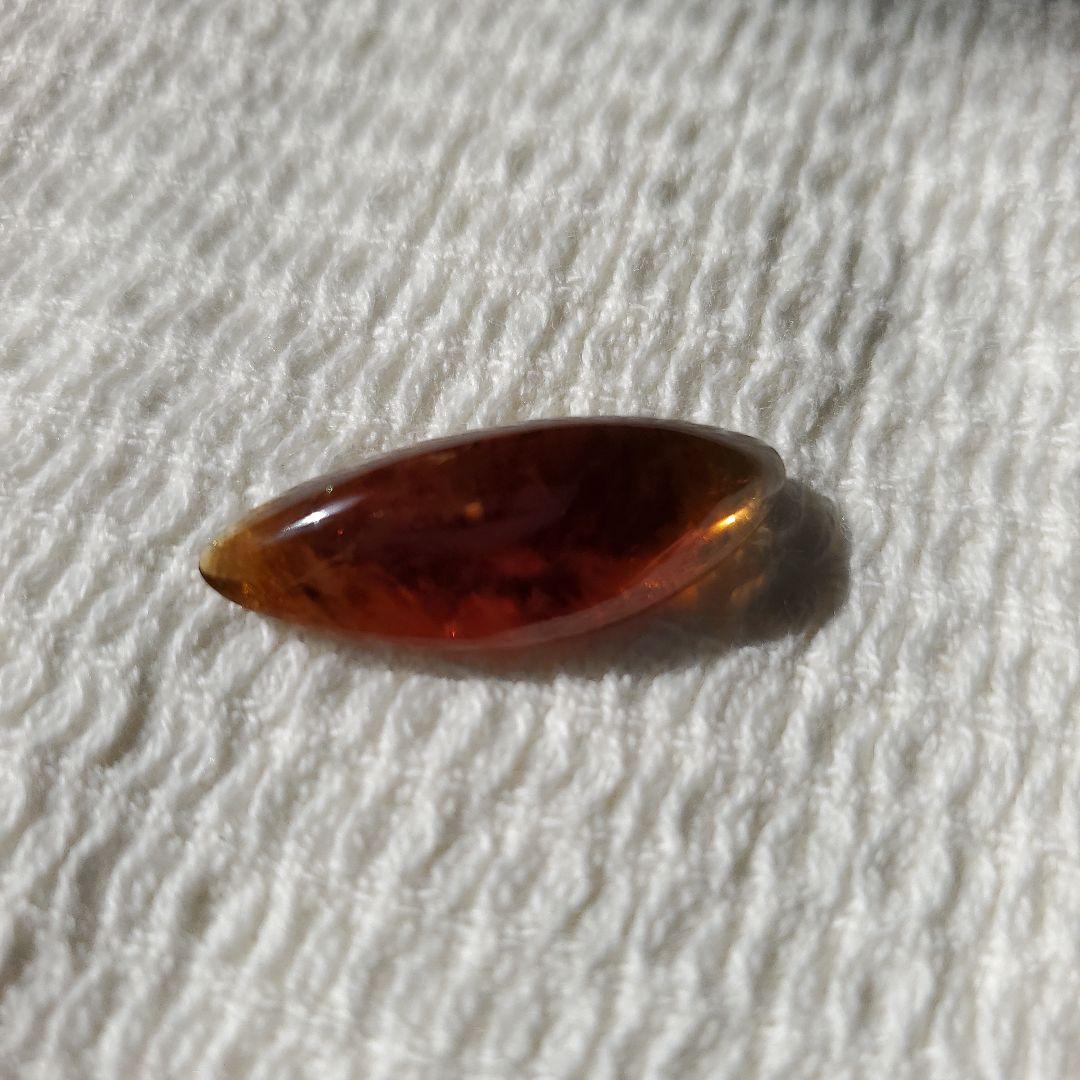 希少　ロシア産　ブラウンクォーツ　ルース　磨き　カボション　鉱物標本