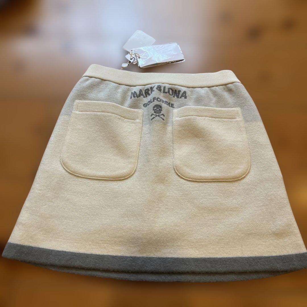MARK & LONA アイボリー スカート 新品　定価38500円