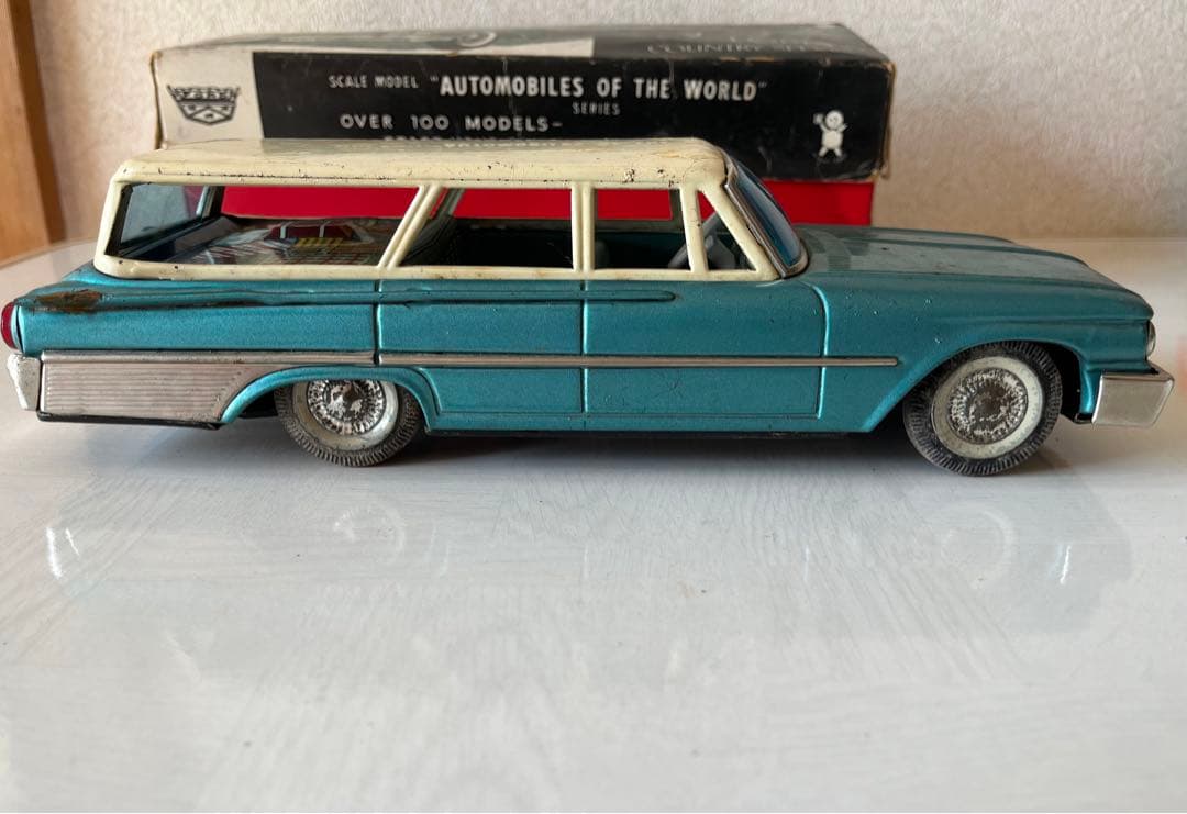 萬代屋 B.C バンダイ ブリキ フォード カントリー FORD COUNTRY