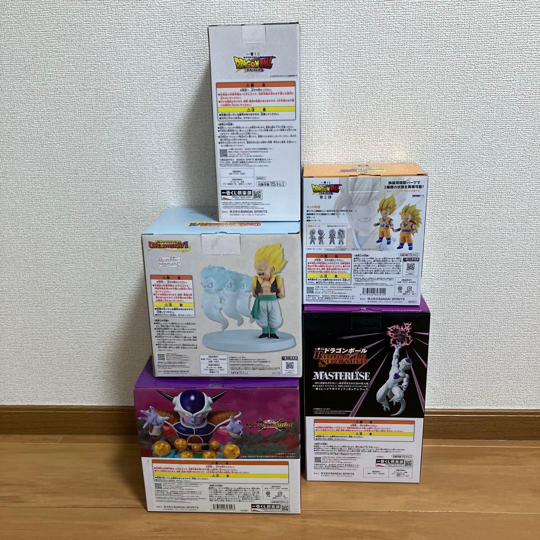 ドラゴンボール 一番くじ　まとめ売り　5点