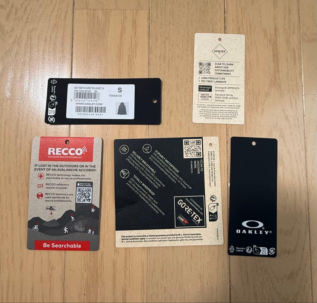 オークリー メンズ　スノー ウエア GORE-TEX Mサイズ