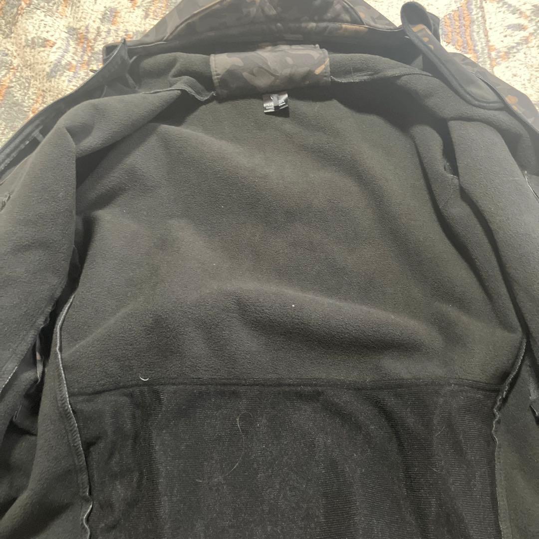 DRESS 迷彩柄 フード付きナイロンジャケット　完売品