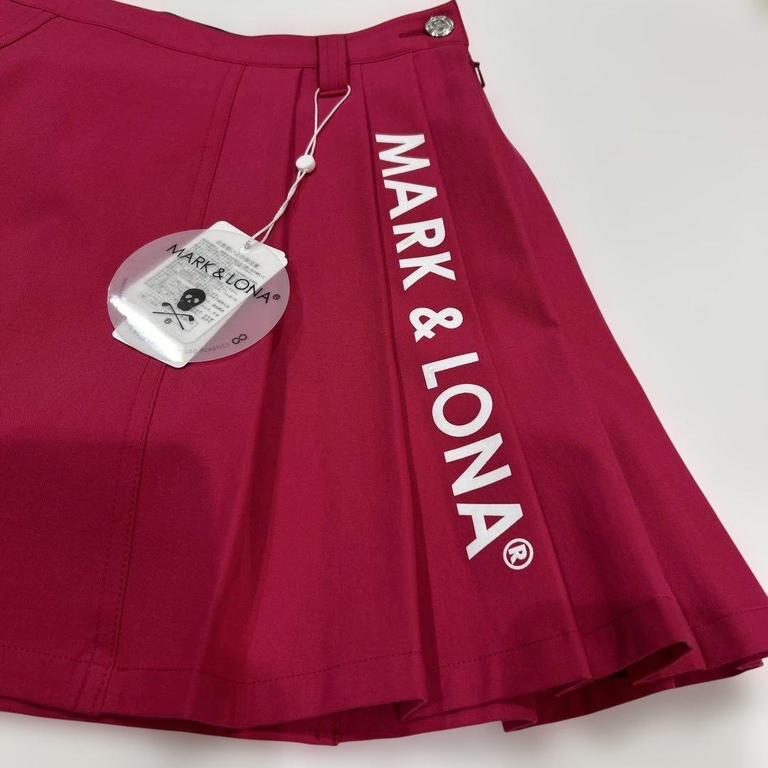 新品❤️MARK & LONA ピンクプリーツスカート