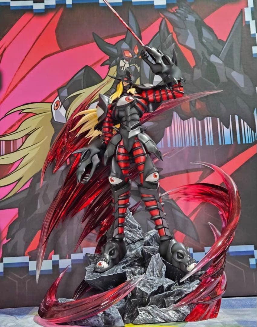 デジモン ダスクモン フィギュア ガレージキット